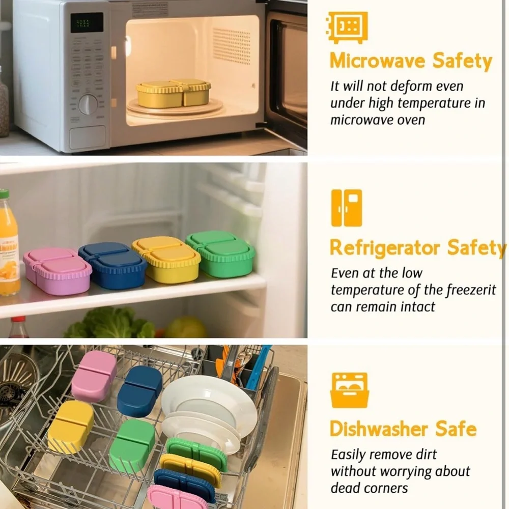 Colorful Stackable Food Storage Containers
NWT - Picture 5 of 7